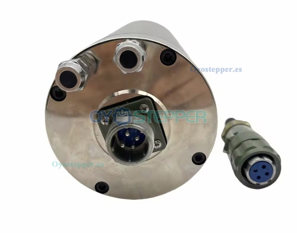 Kit de husillo CNC de 3kW ER20 24000rpm 220V/380V refrigerado por agua con VFD de 3,7kW